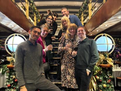 Božićno okupljanje na Temzi okupilo vodeće britanske medije i turoperatore